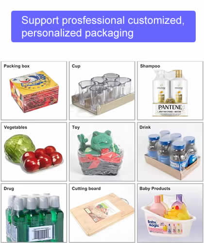 透明的食品包装POF热收缩膜（方便面、糕点等）