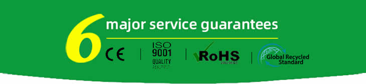 6 major service guarantees